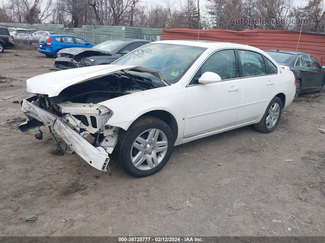 2006 Chevrolet Impala Ltz White vin: 2G1WU581869277706