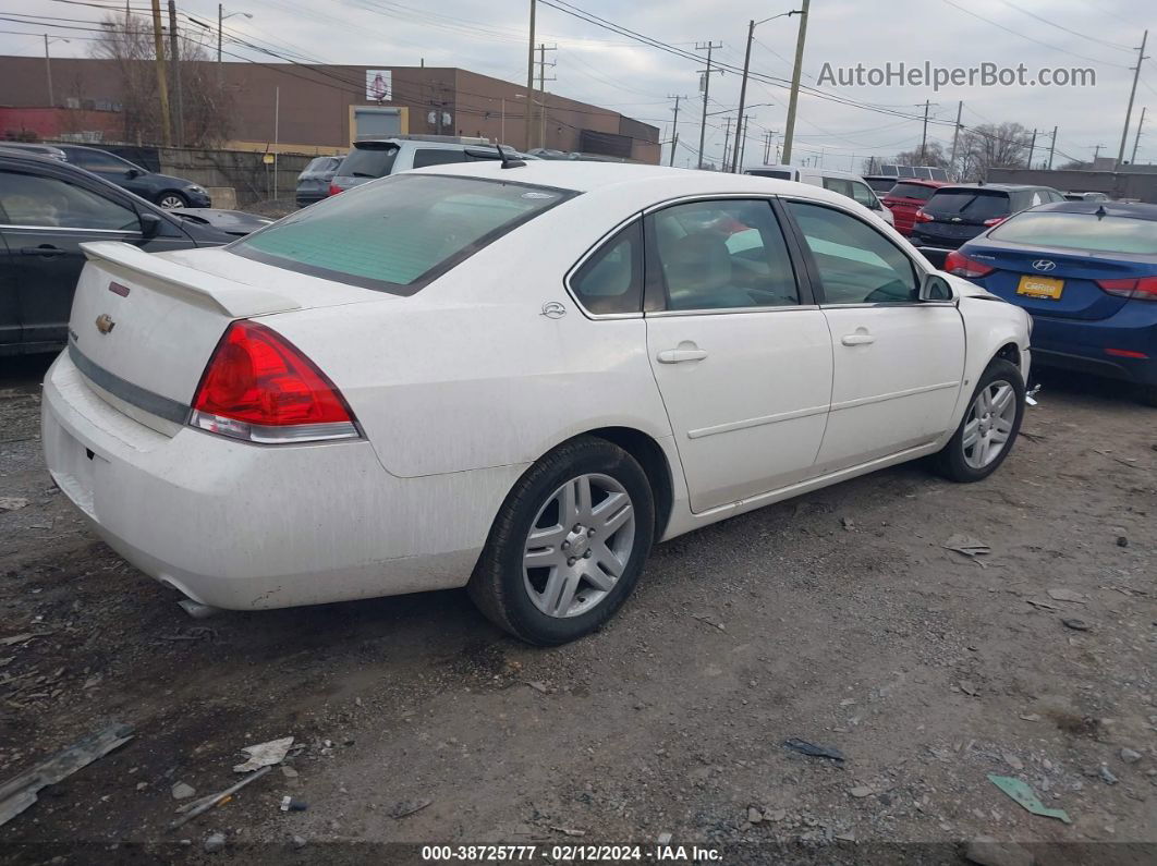 2006 Chevrolet Impala Ltz White vin: 2G1WU581869277706