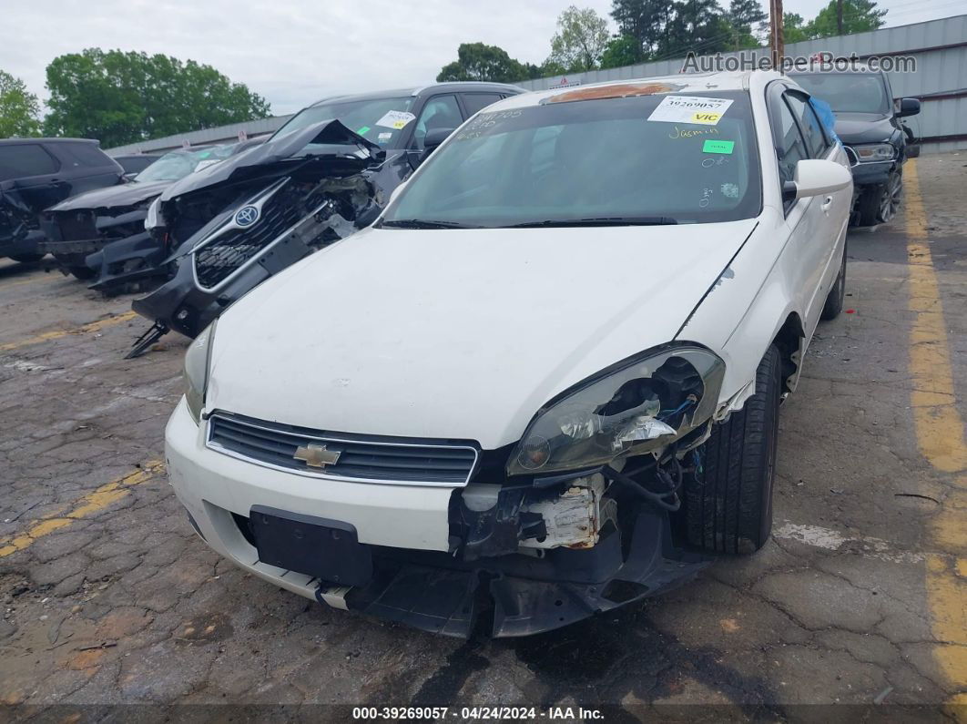 2006 Chevrolet Impala Ltz White vin: 2G1WU581X69304193