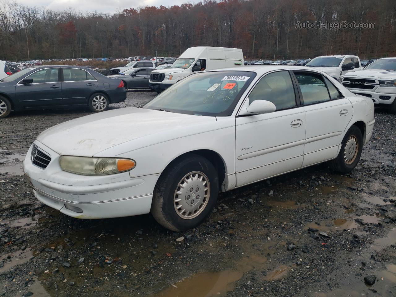 1997 Buick Regal Ls White vin: 2G4WB52K2V1434315