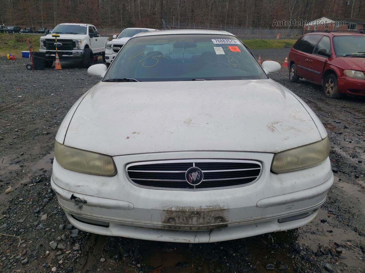 1997 Buick Regal Ls White vin: 2G4WB52K2V1434315