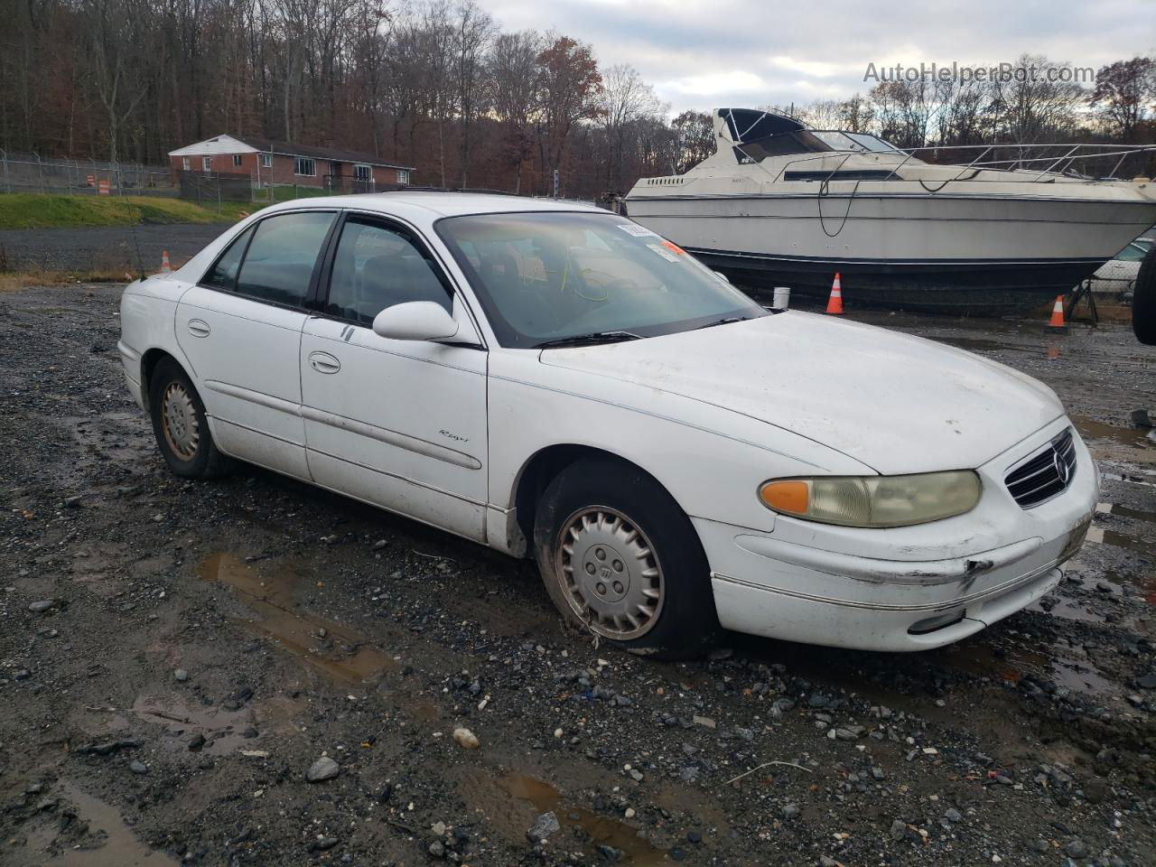 1997 Buick Regal Ls Белый vin: 2G4WB52K2V1434315