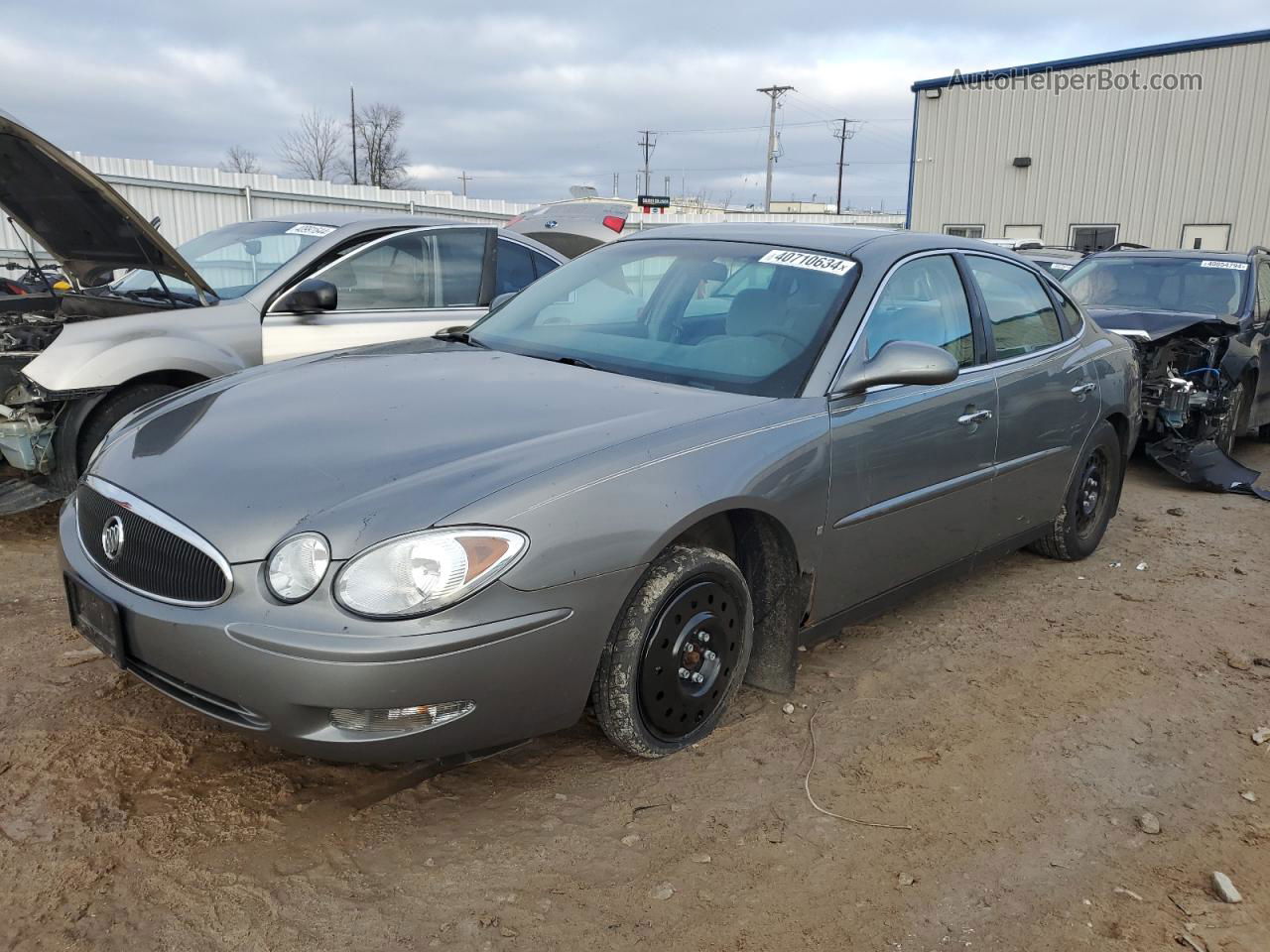 2007 Buick Lacrosse Cx Silver vin: 2G4WC552071105804