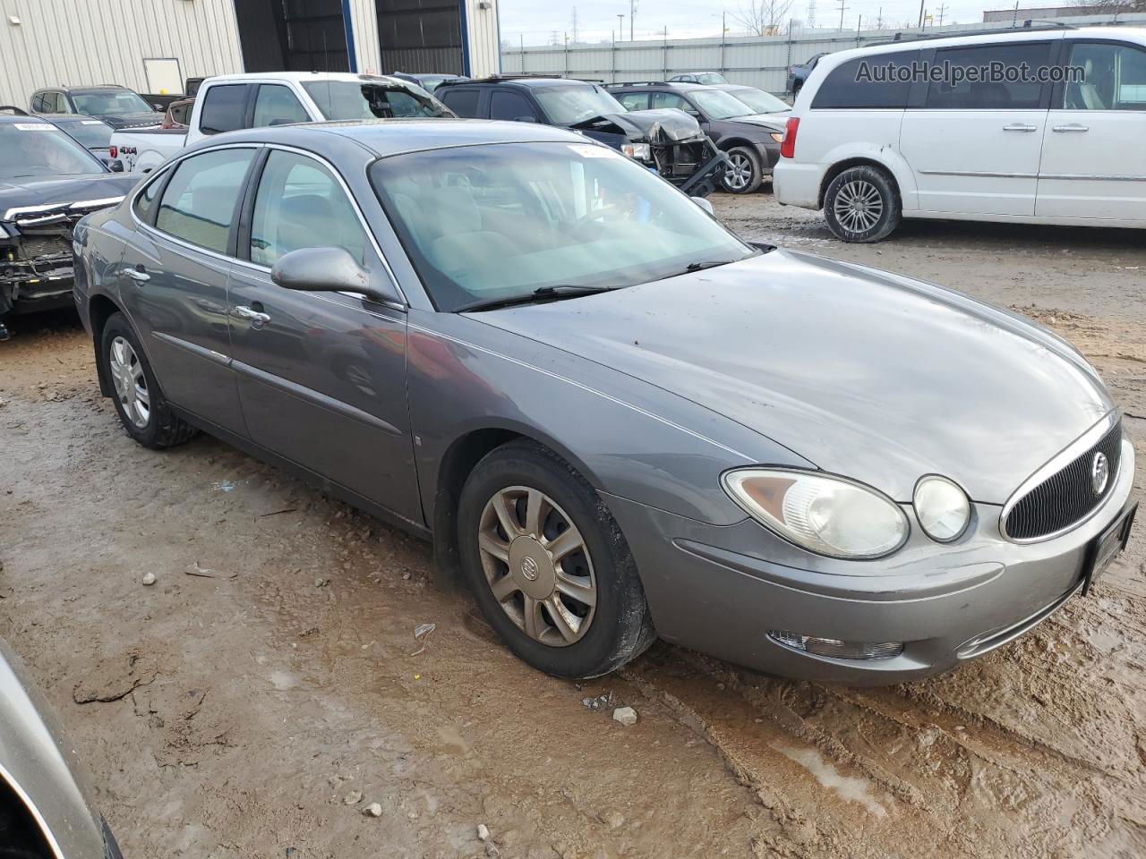 2007 Buick Lacrosse Cx Silver vin: 2G4WC552071105804