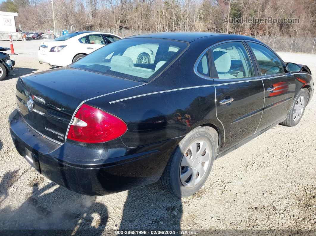 2007 Buick Lacrosse Cx Black vin: 2G4WC552571177291