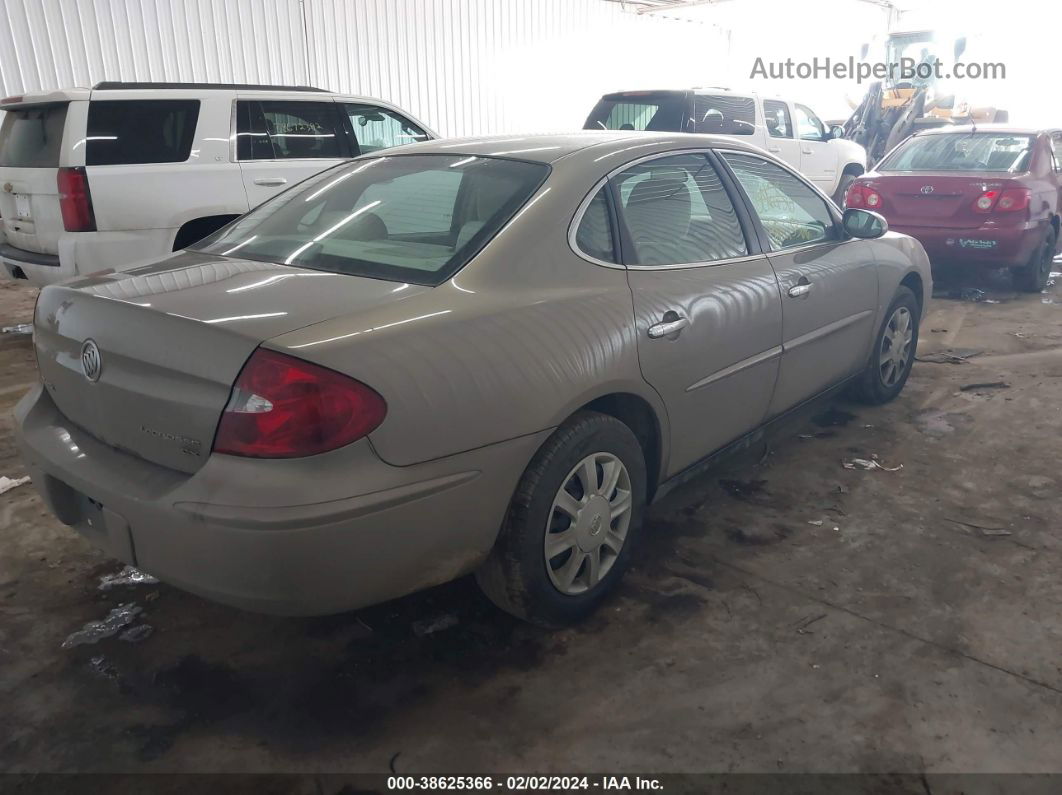 2007 Buick Lacrosse Cx Brown vin: 2G4WC552671102924