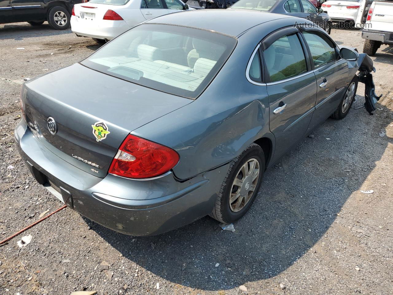 2007 Buick Lacrosse Cx Gray vin: 2G4WC552971180873