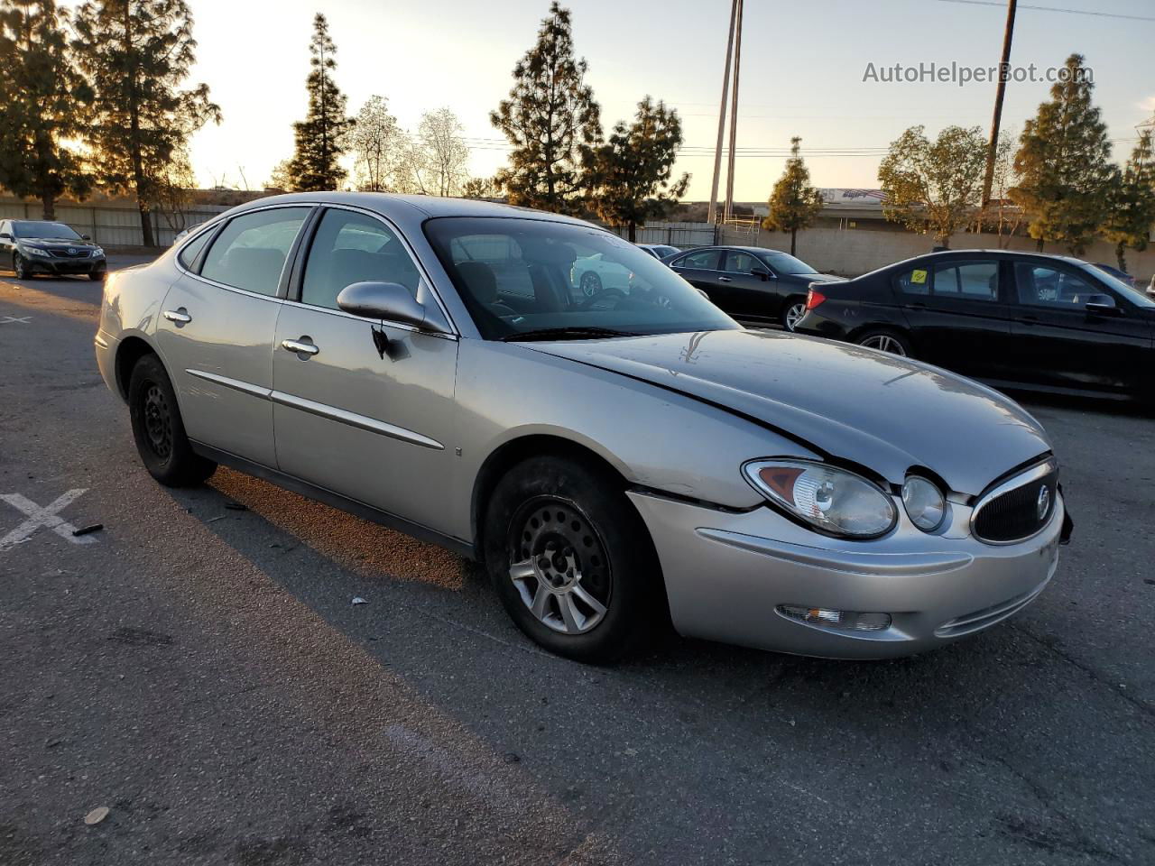 2007 Buick Lacrosse Cx Silver vin: 2G4WC582071137454