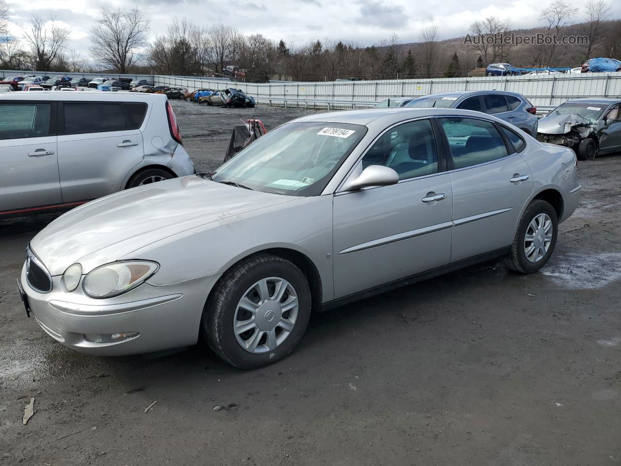 2007 Buick Lacrosse Cx Silver vin: 2G4WC582071173967