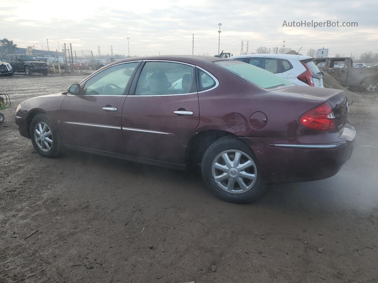 2007 Buick Lacrosse Cx Red vin: 2G4WC582071176982