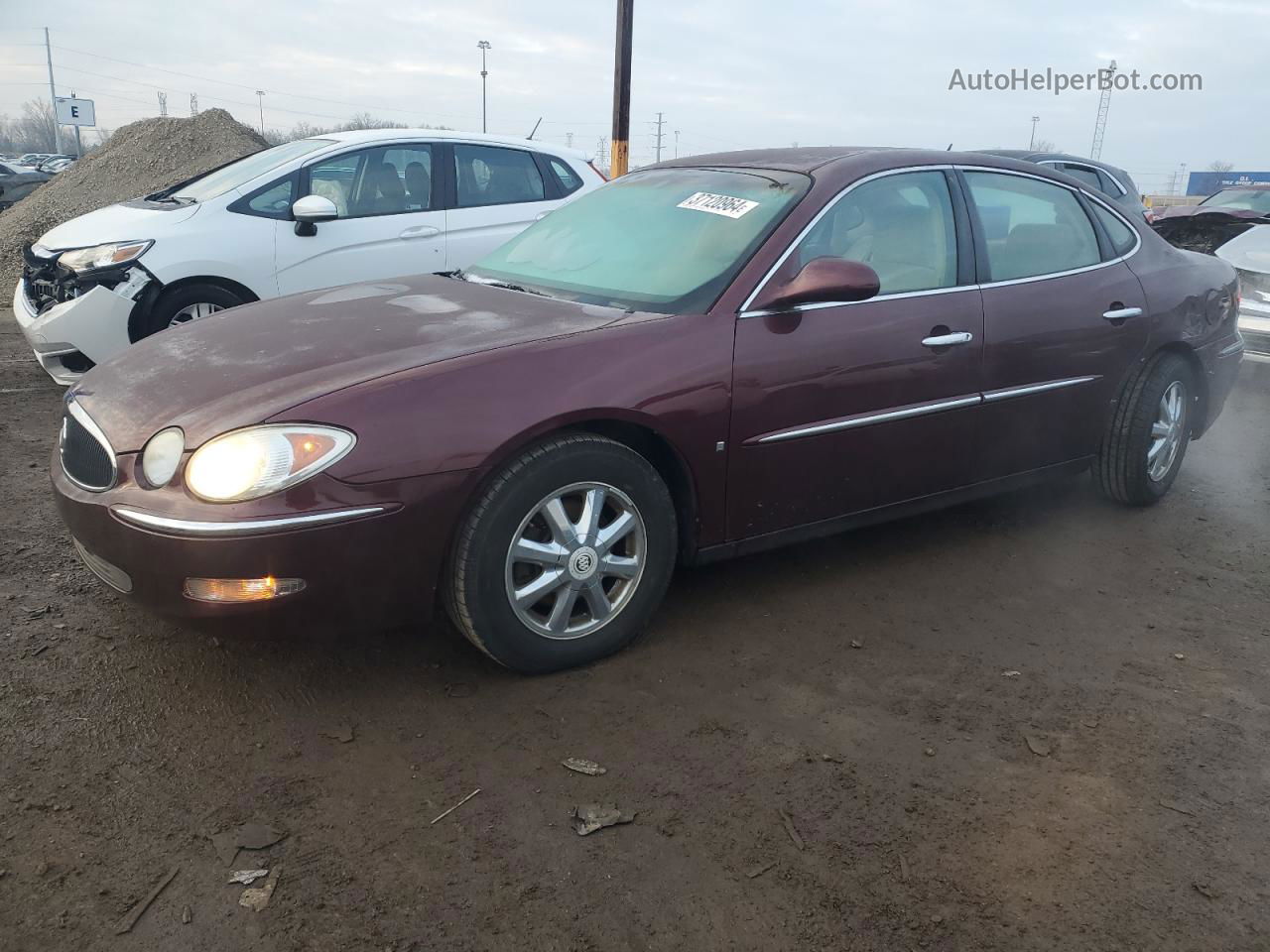 2007 Buick Lacrosse Cx Красный vin: 2G4WC582071176982