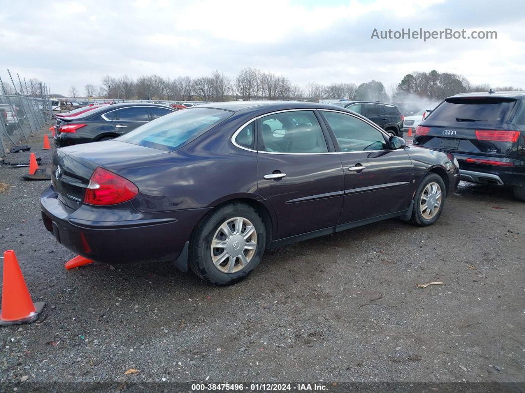 2007 Buick Lacrosse Cx Purple vin: 2G4WC582071203436