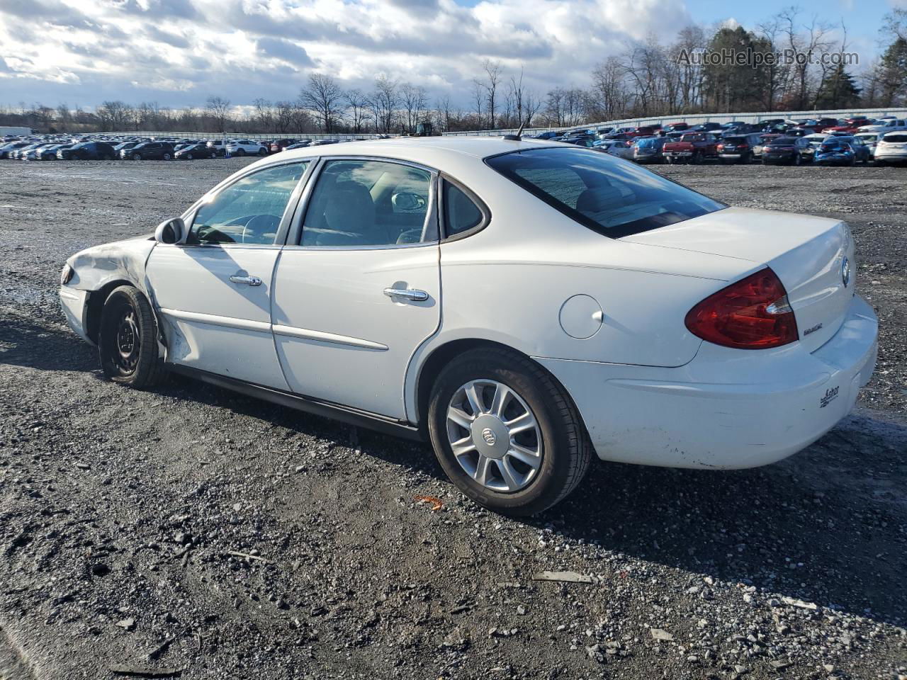 2007 Buick Lacrosse Cx White vin: 2G4WC582071235626