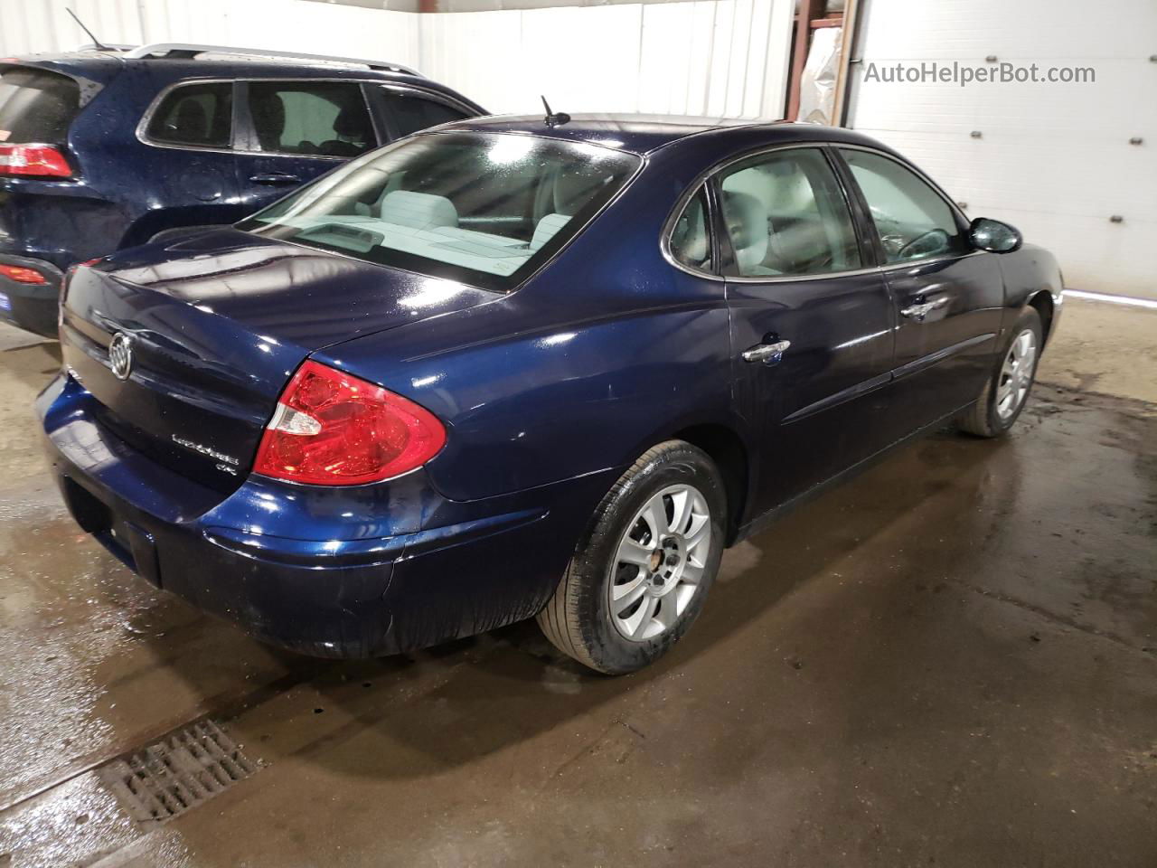 2007 Buick Lacrosse Cx Blue vin: 2G4WC582171107623