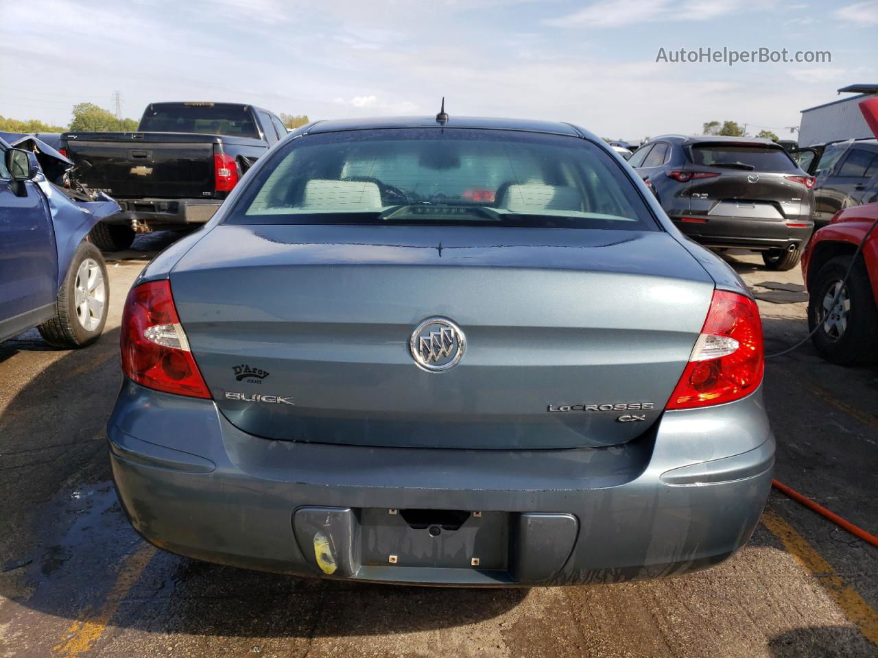 2007 Buick Lacrosse Cx Blue vin: 2G4WC582171223968