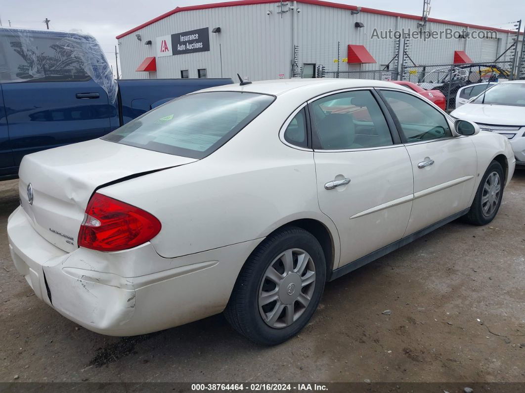 2007 Buick Lacrosse Cx White vin: 2G4WC582171241368