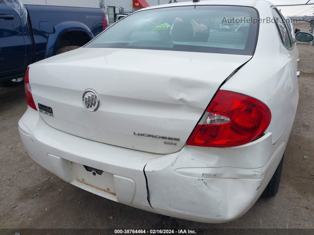 2007 Buick Lacrosse Cx White vin: 2G4WC582171241368