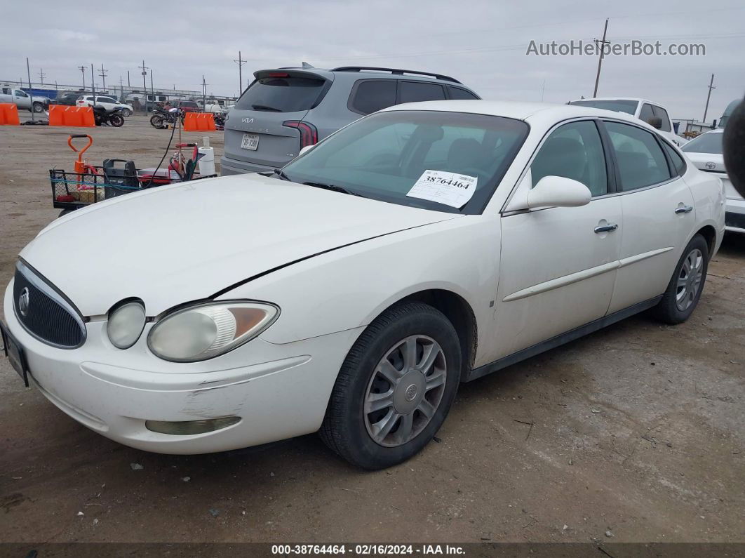 2007 Buick Lacrosse Cx White vin: 2G4WC582171241368