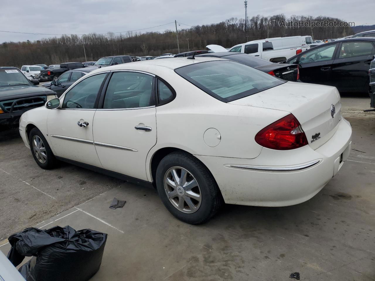 2007 Buick Lacrosse Cx White vin: 2G4WC582271170276