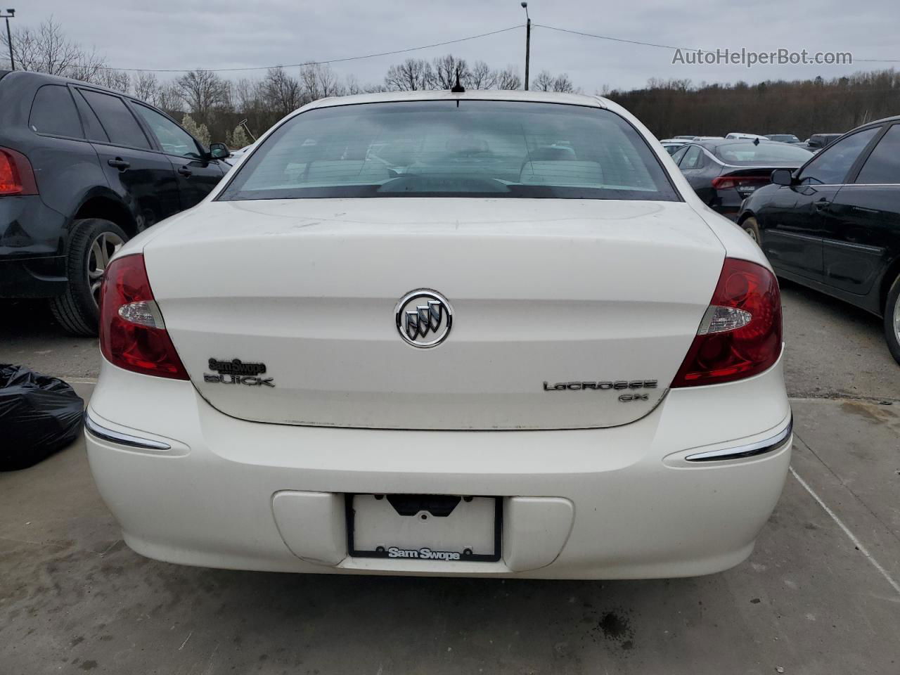 2007 Buick Lacrosse Cx White vin: 2G4WC582271170276