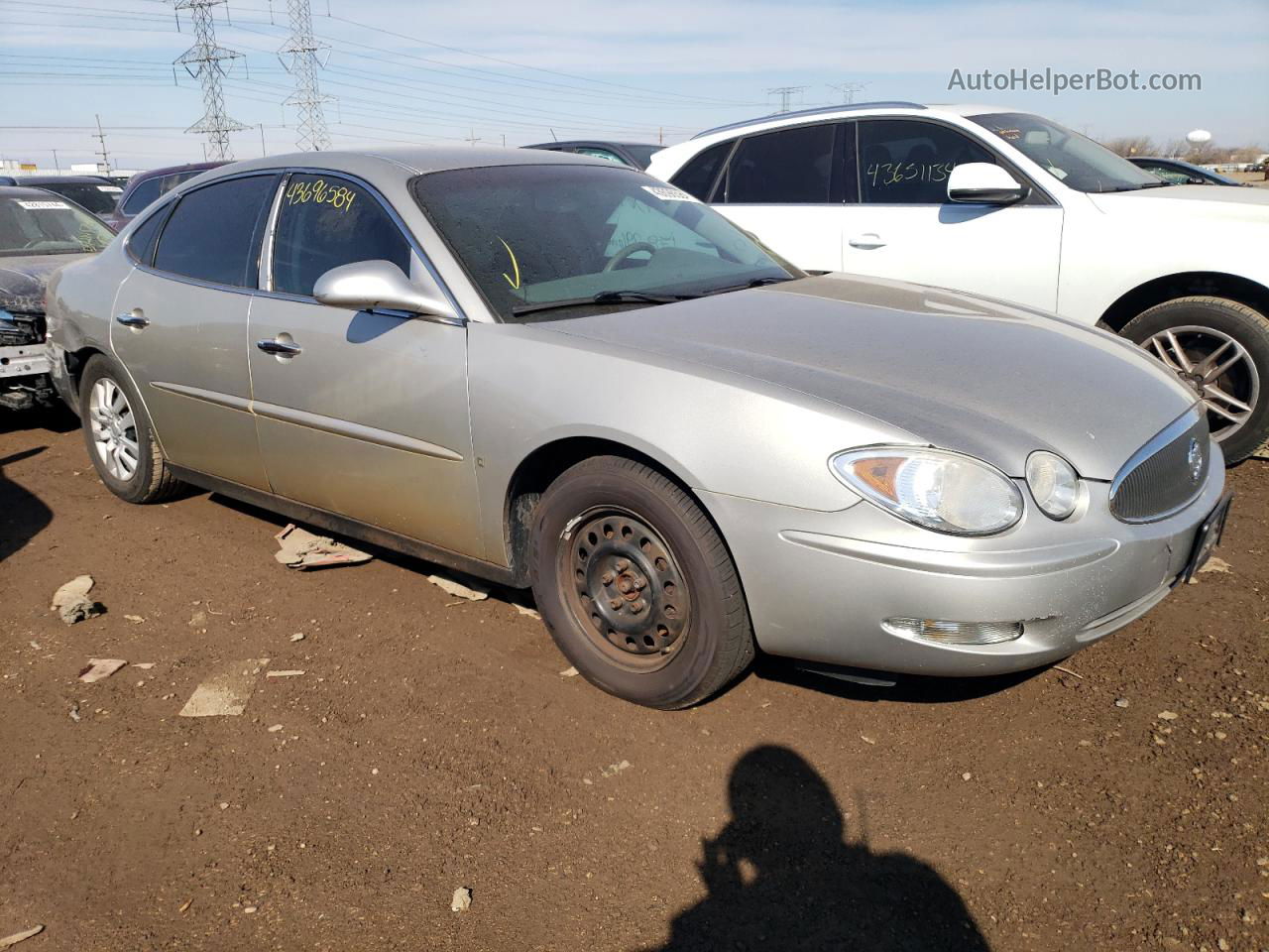 2007 Buick Lacrosse Cx Silver vin: 2G4WC582271212039