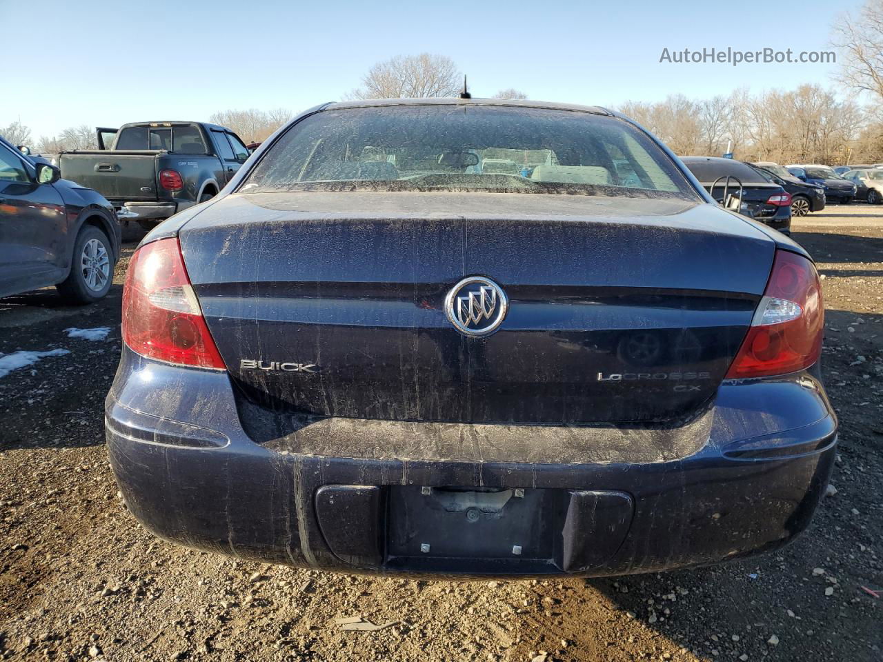 2007 Buick Lacrosse Cx Blue vin: 2G4WC582371139991