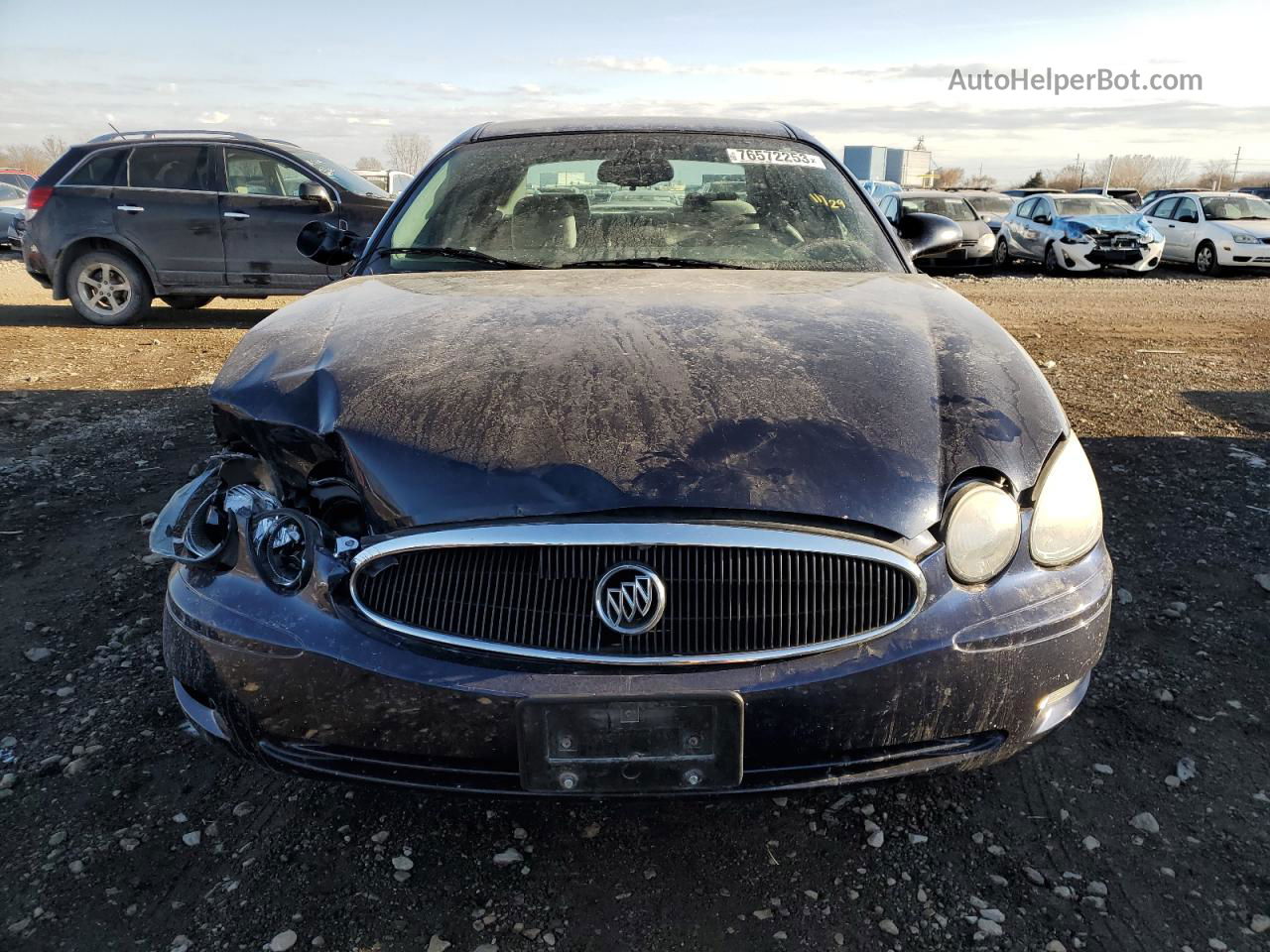 2007 Buick Lacrosse Cx Blue vin: 2G4WC582371139991