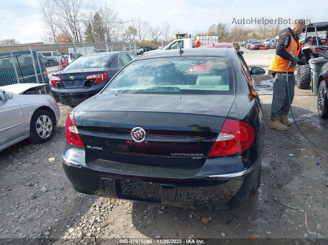 2007 Buick Lacrosse Cx Black vin: 2G4WC582371184686