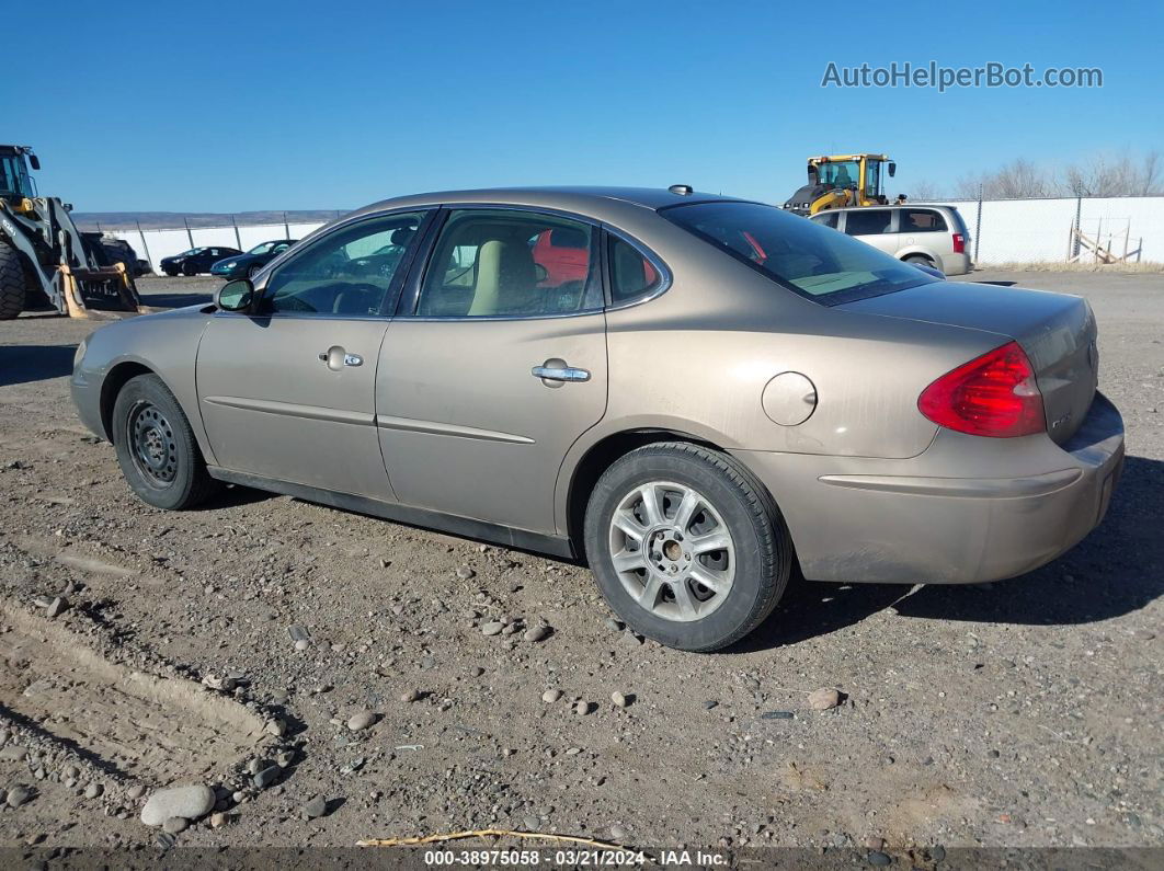 2007 Buick Lacrosse Cx Gold vin: 2G4WC582371216116