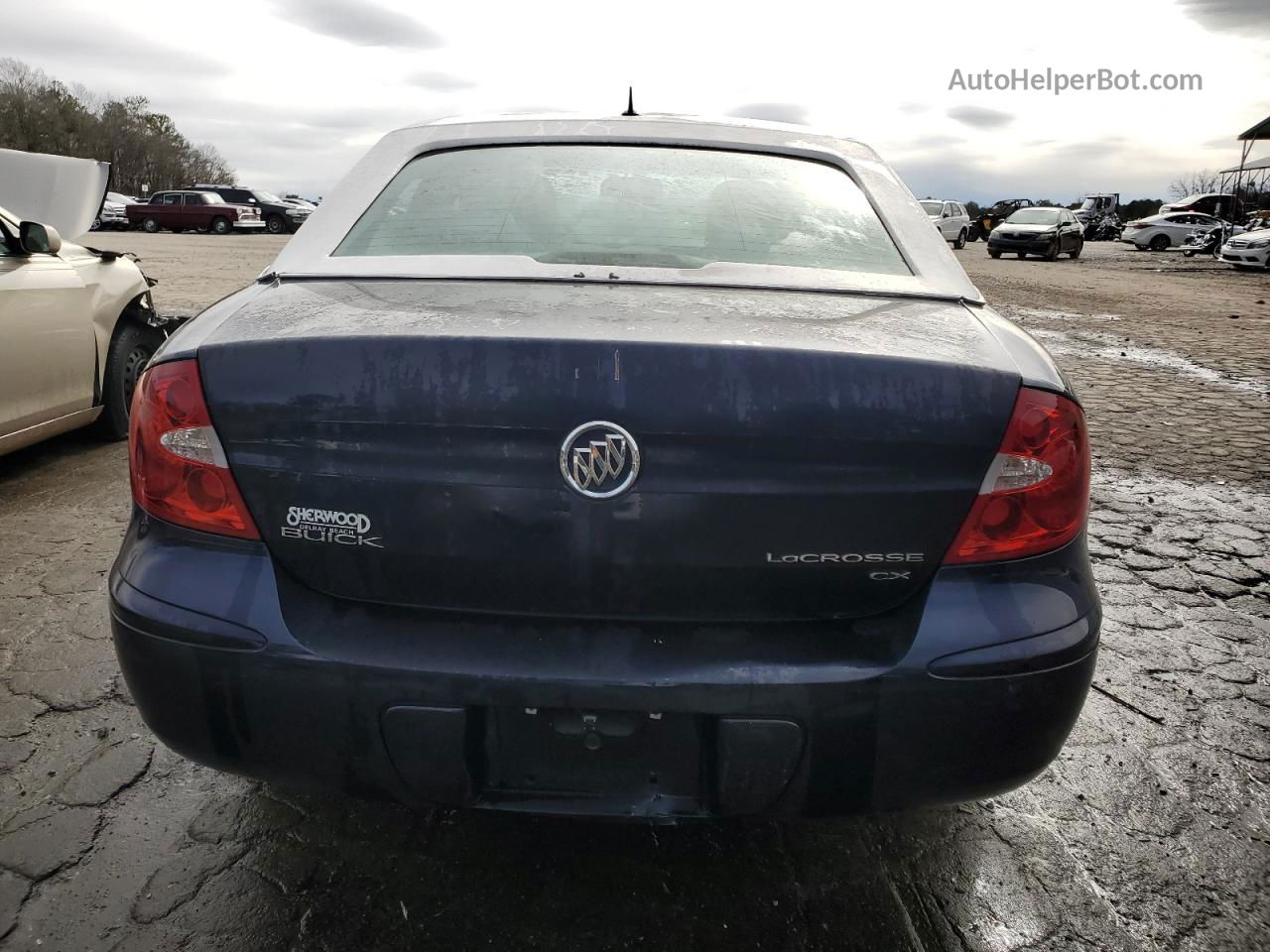 2007 Buick Lacrosse Cx Синий vin: 2G4WC582371241680