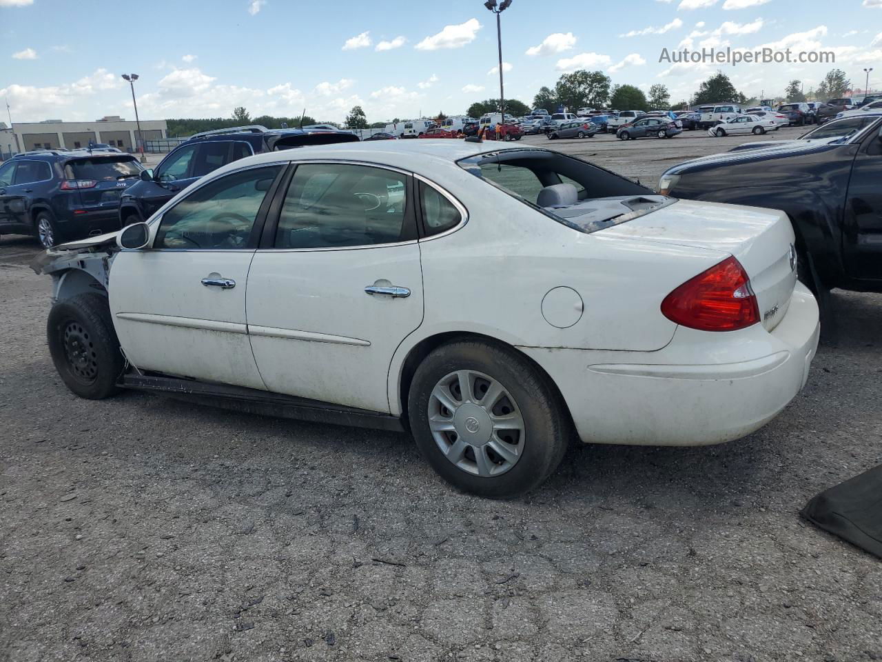 2007 Buick Lacrosse Cx White vin: 2G4WC582371242912