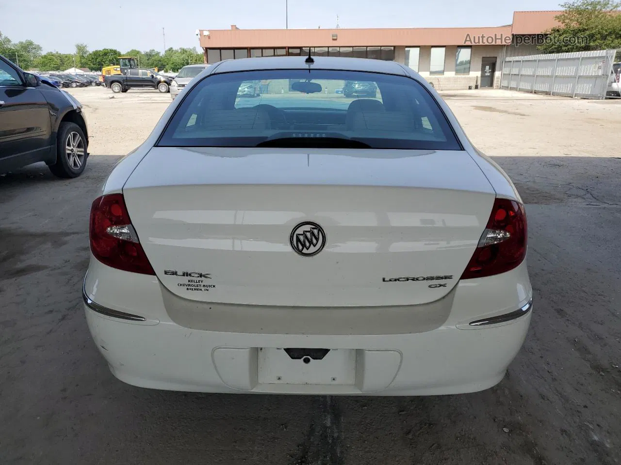 2007 Buick Lacrosse Cx White vin: 2G4WC582371246961