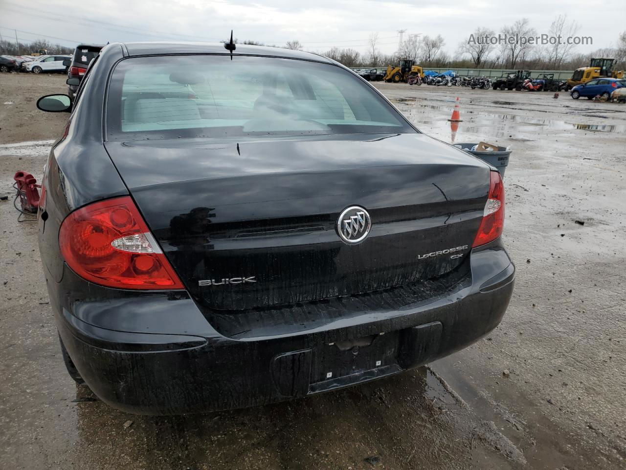 2007 Buick Lacrosse Cx Black vin: 2G4WC582371247480