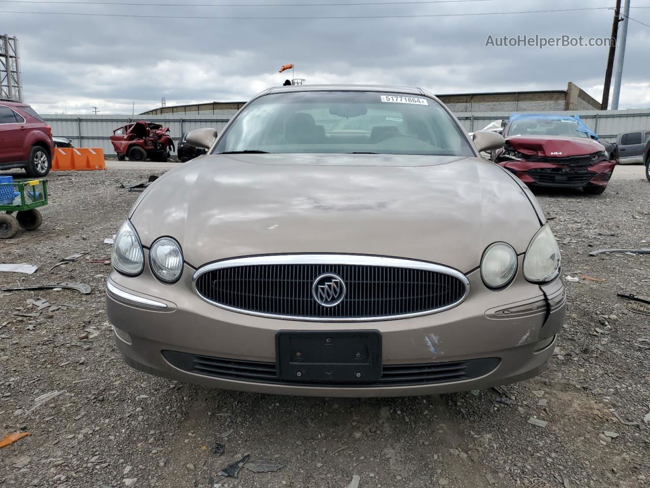 2007 Buick Lacrosse Cx Желто-коричневый vin: 2G4WC582471230476