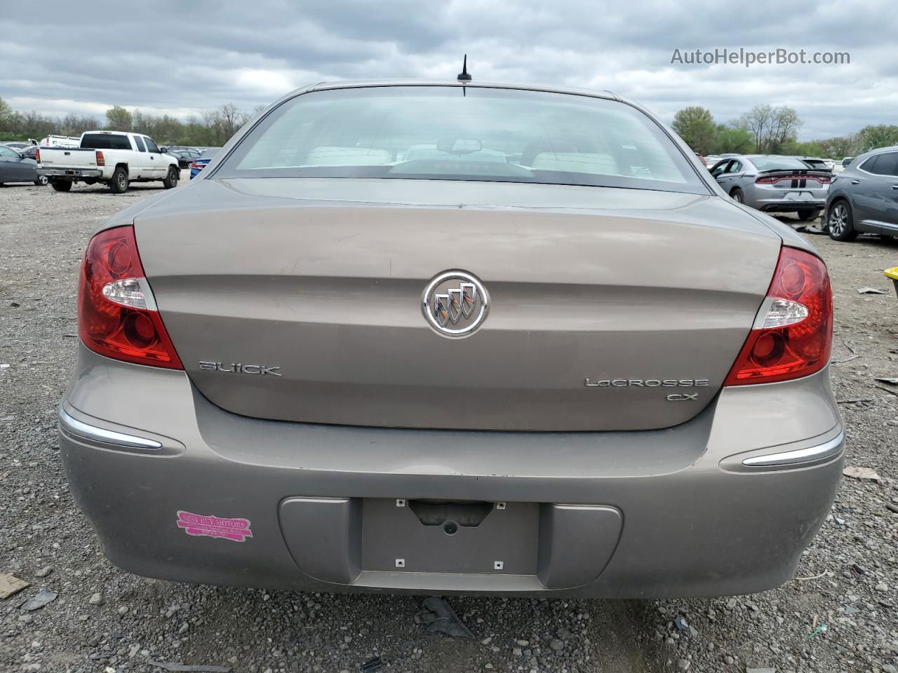 2007 Buick Lacrosse Cx Tan vin: 2G4WC582471230476