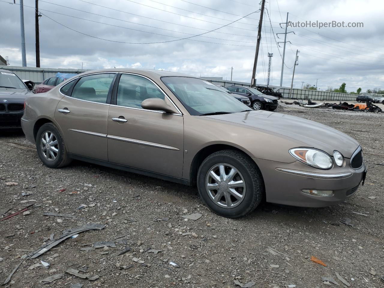 2007 Buick Lacrosse Cx Желто-коричневый vin: 2G4WC582471230476