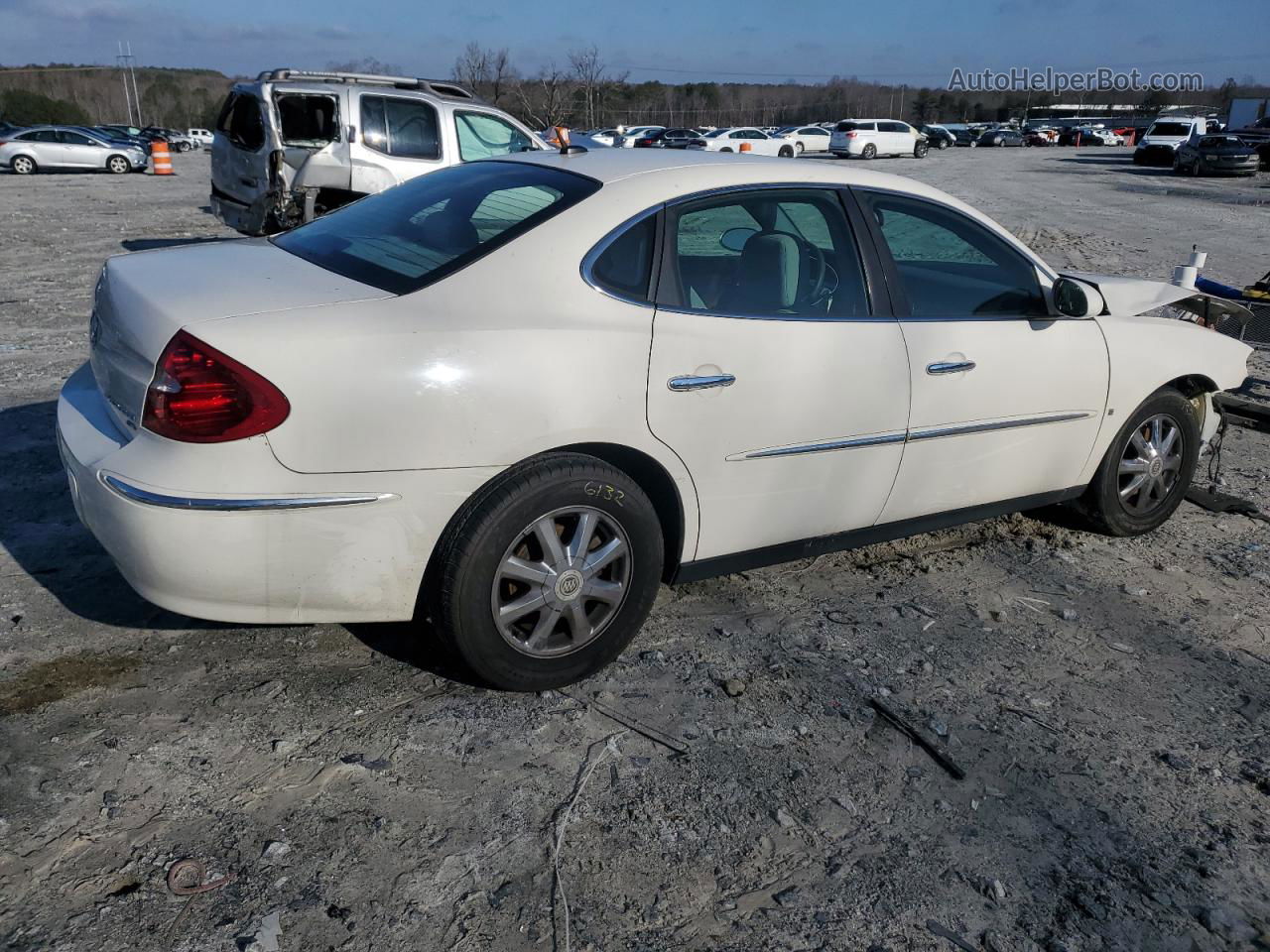 2007 Buick Lacrosse Cx White vin: 2G4WC582571180199