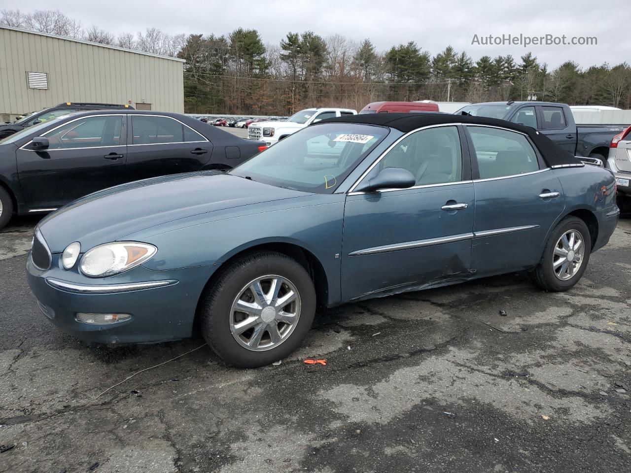 2007 Buick Lacrosse Cx Синий vin: 2G4WC582671123204