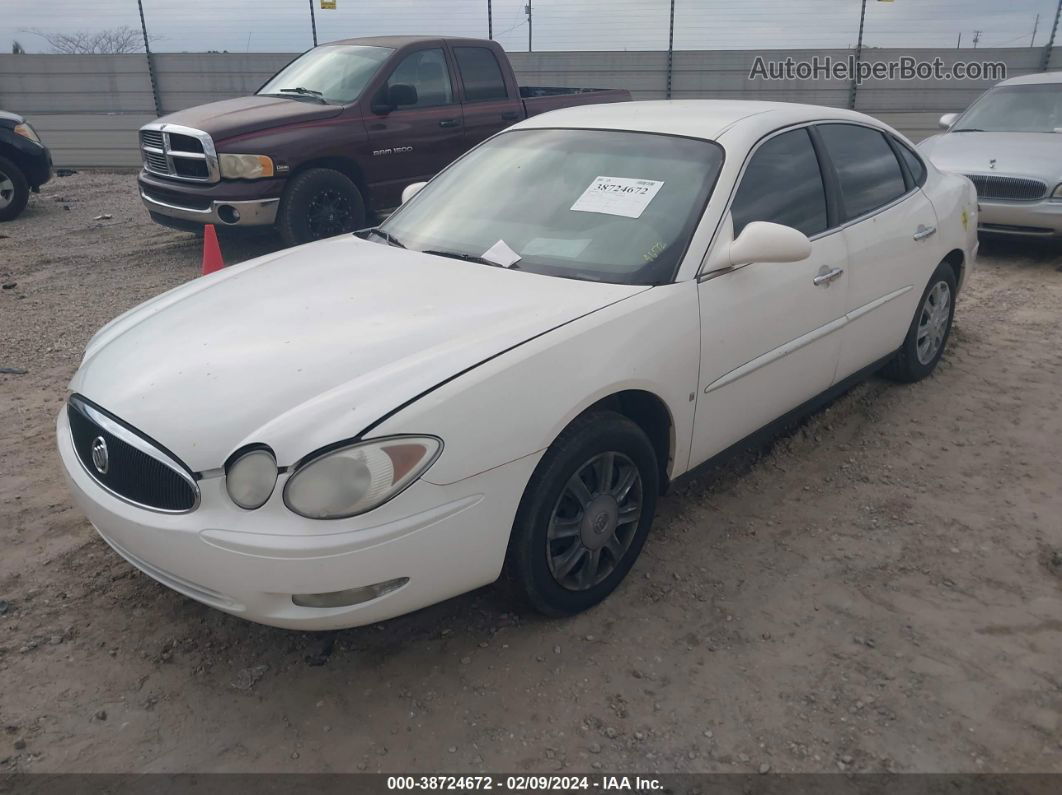 2007 Buick Lacrosse Cx White vin: 2G4WC582671129844