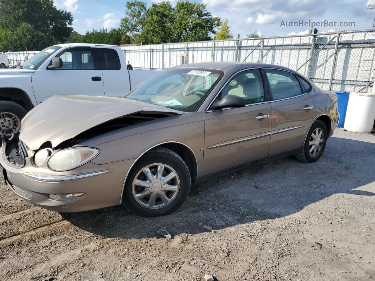 2007 Buick Lacrosse Cx Бежевый vin: 2G4WC582671147728