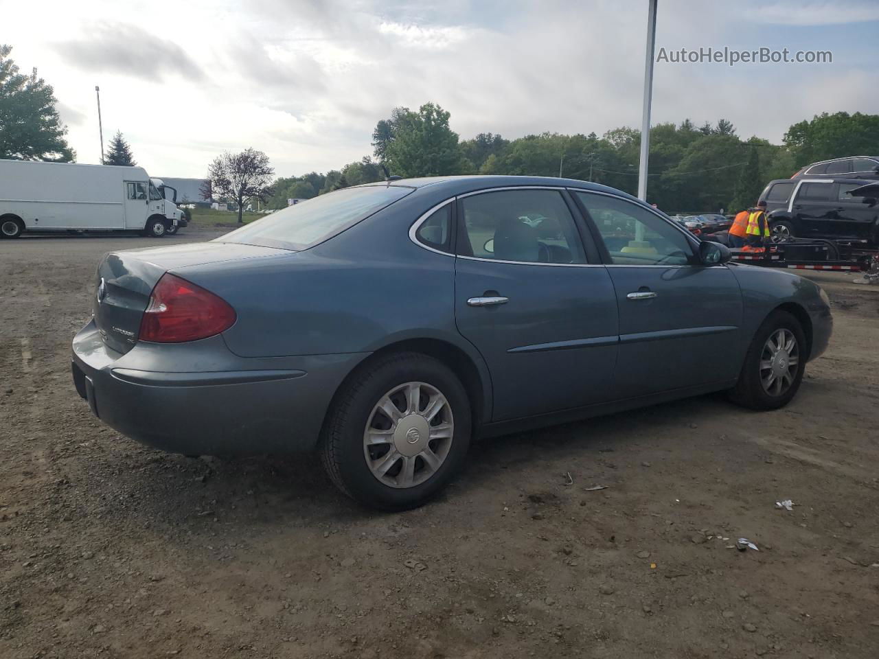 2007 Buick Lacrosse Cx Синий vin: 2G4WC582671156994