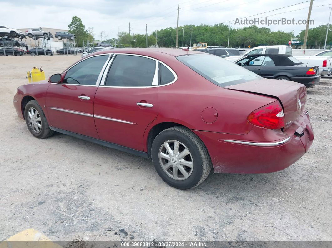 2007 Buick Lacrosse Cx Red vin: 2G4WC582671179210