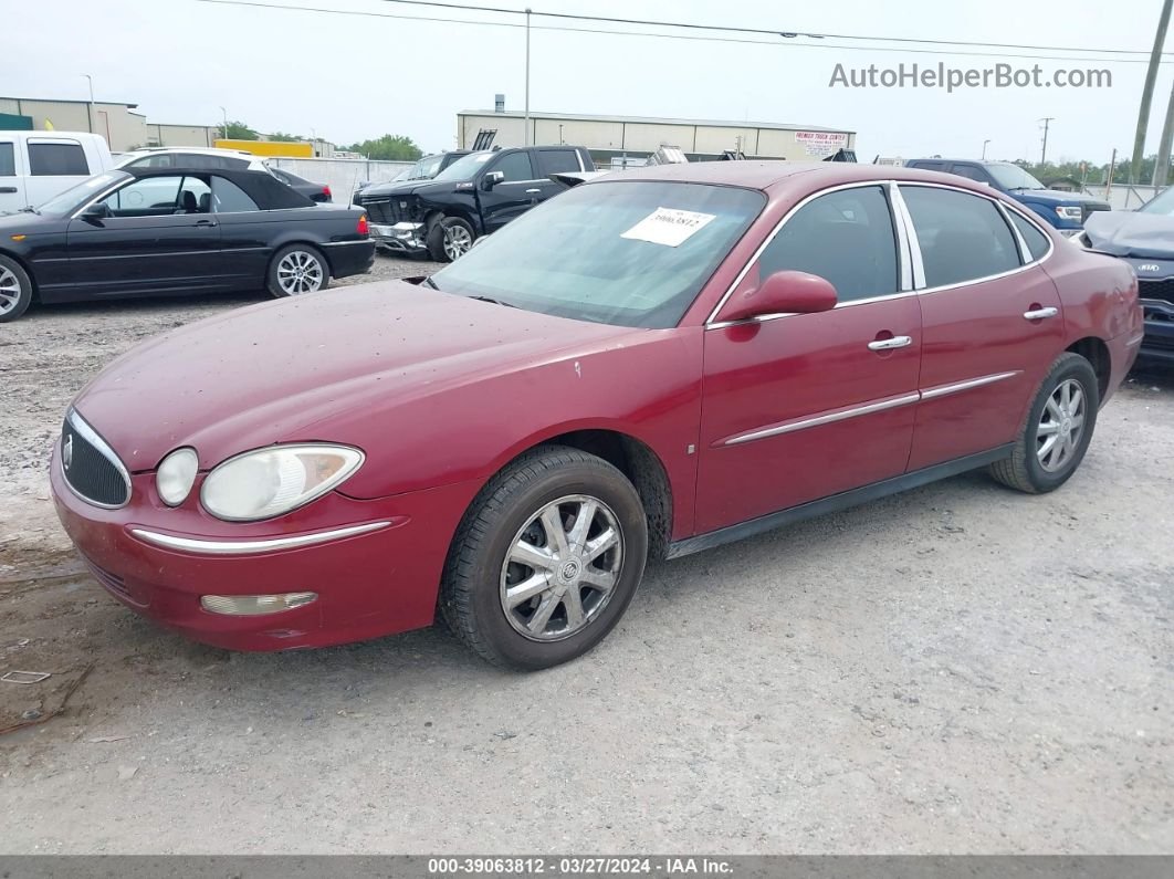2007 Buick Lacrosse Cx Red vin: 2G4WC582671179210