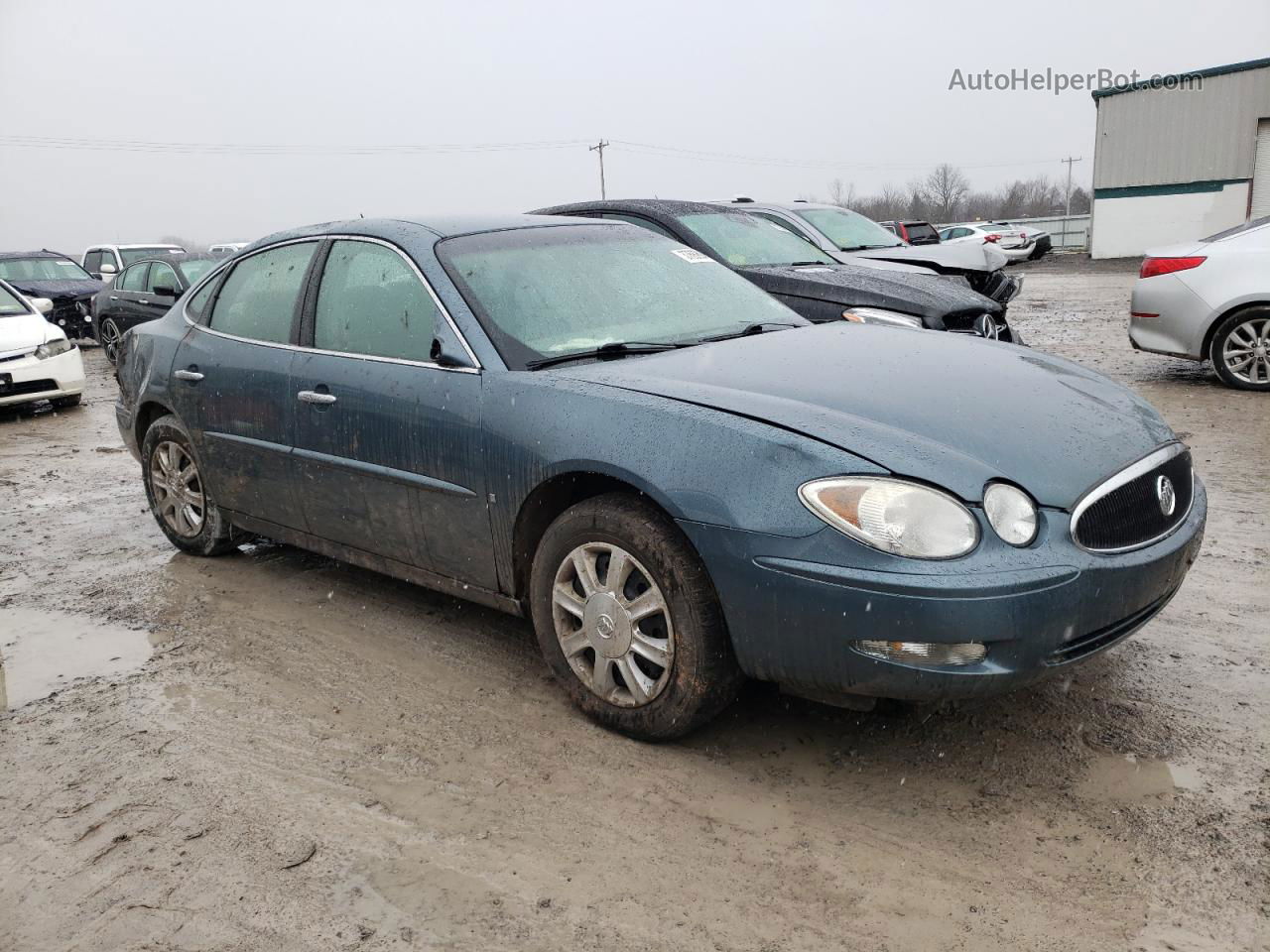 2007 Buick Lacrosse Cx Синий vin: 2G4WC582671181846