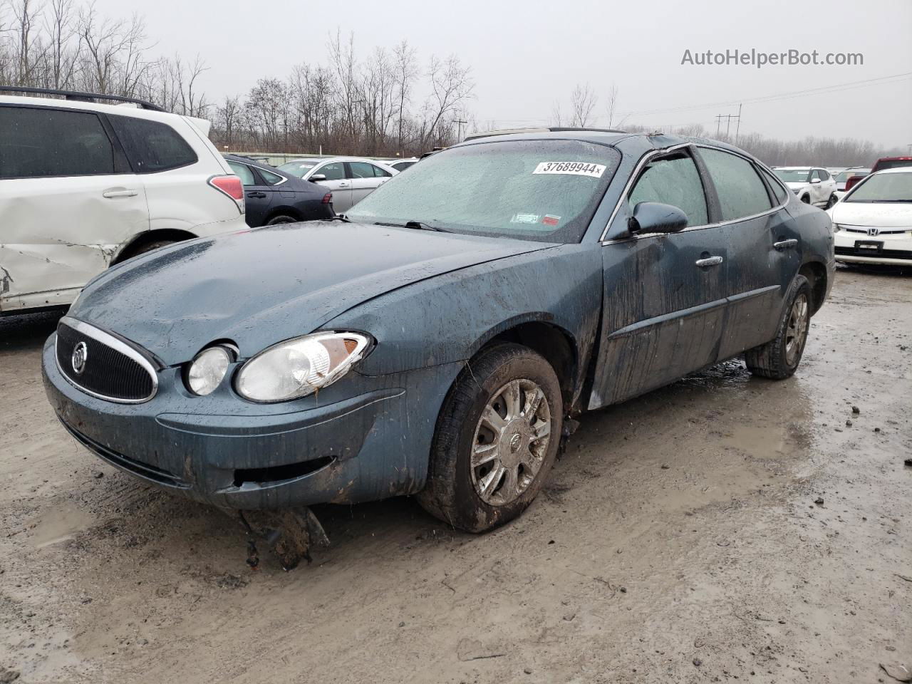 2007 Buick Lacrosse Cx Синий vin: 2G4WC582671181846