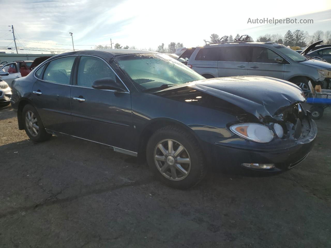 2007 Buick Lacrosse Cx Blue vin: 2G4WC582671213968