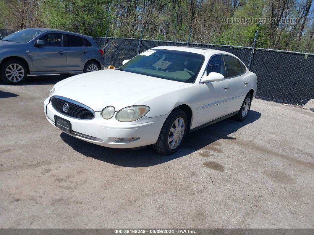 2007 Buick Lacrosse Cx White vin: 2G4WC582771142117