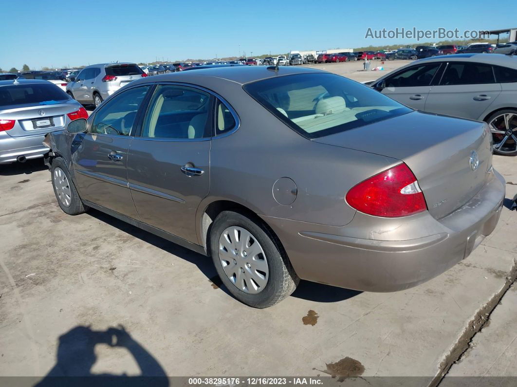 2007 Buick Lacrosse Cx Brown vin: 2G4WC582771174954