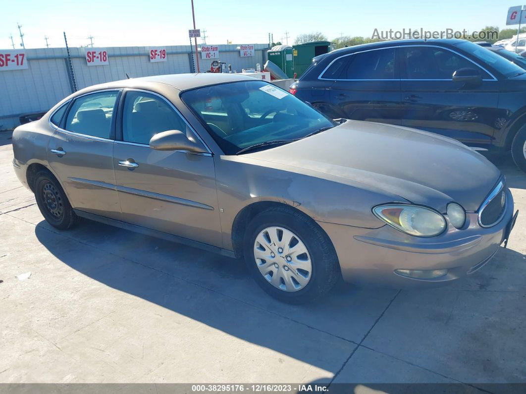 2007 Buick Lacrosse Cx Brown vin: 2G4WC582771174954