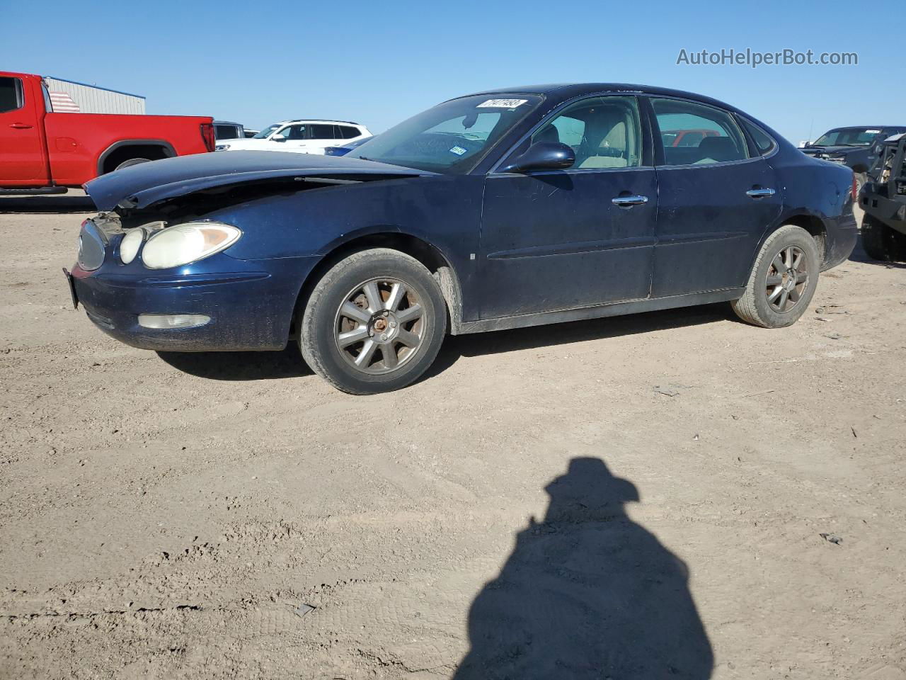 2007 Buick Lacrosse Cx Синий vin: 2G4WC582871131983